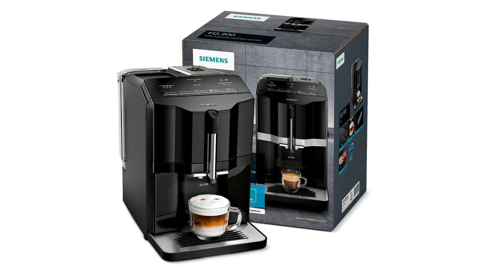 Siemens EQ.300 TI35A209RW coffee maker Fully-auto Espresso machine 1.4 L - Image 9