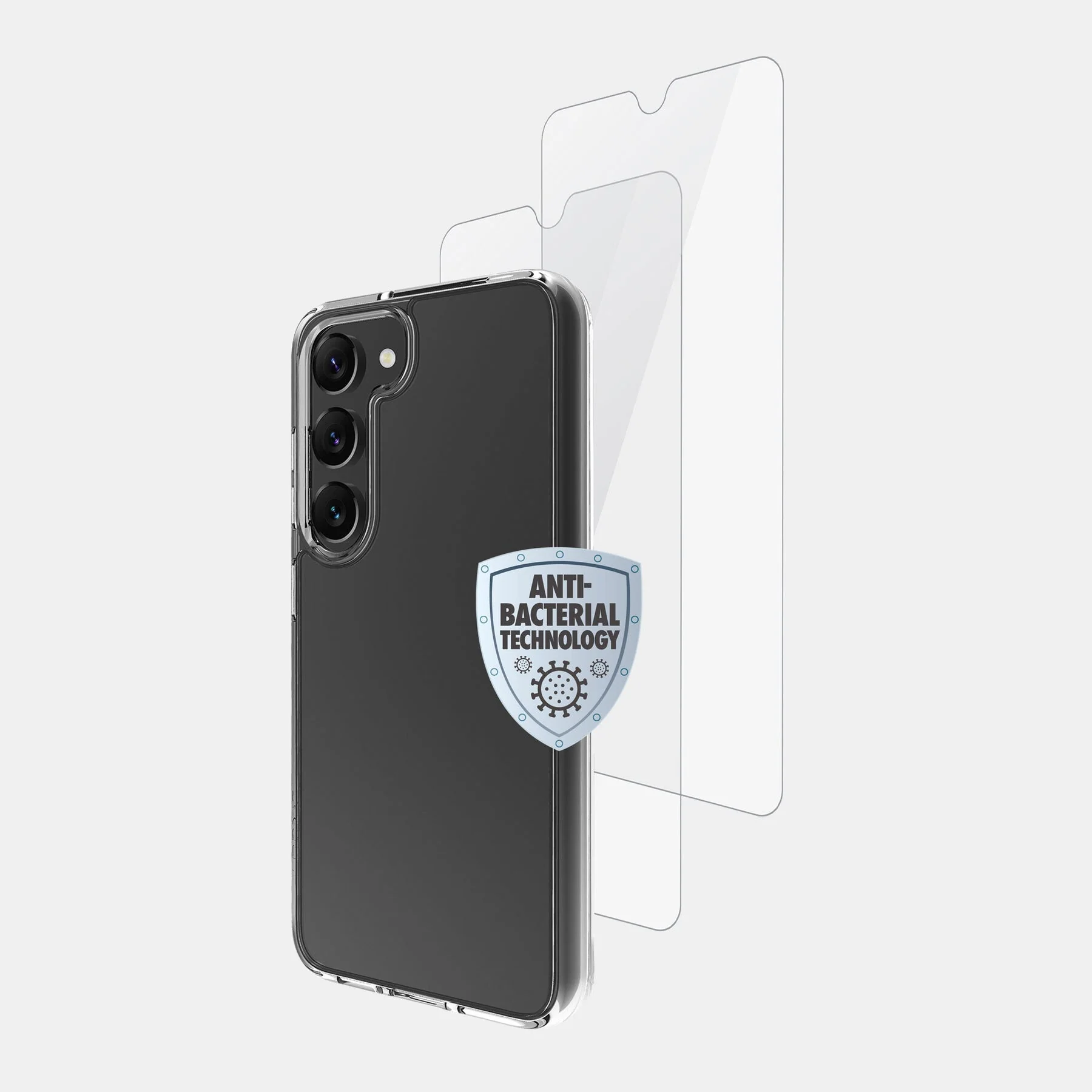 Skech Protection 360 Protection Kit for Galaxy S23 Plus in Transparent - Image 5