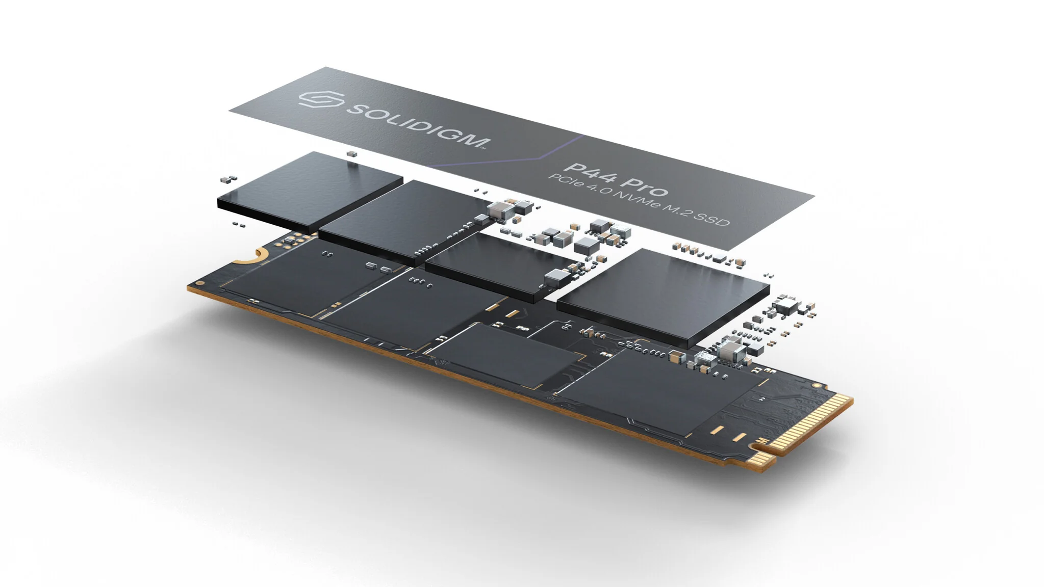 Solidigm P44 Pro - PCI Express 4.0 3D NAND NVMe M.2 SSD - 1 TB - Image 3