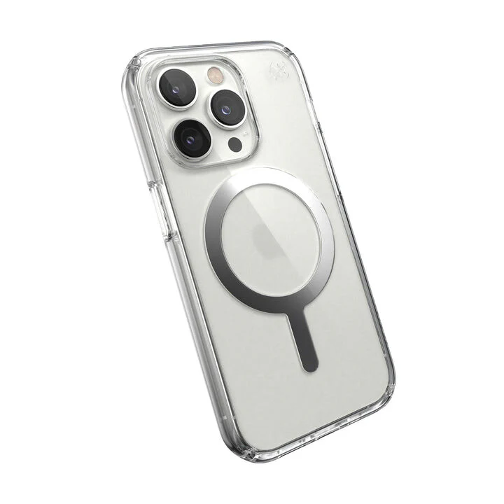 Speck Presidio Perfect Clear with Magsafe for iPhone 14 Pro in Transparent - Image 4