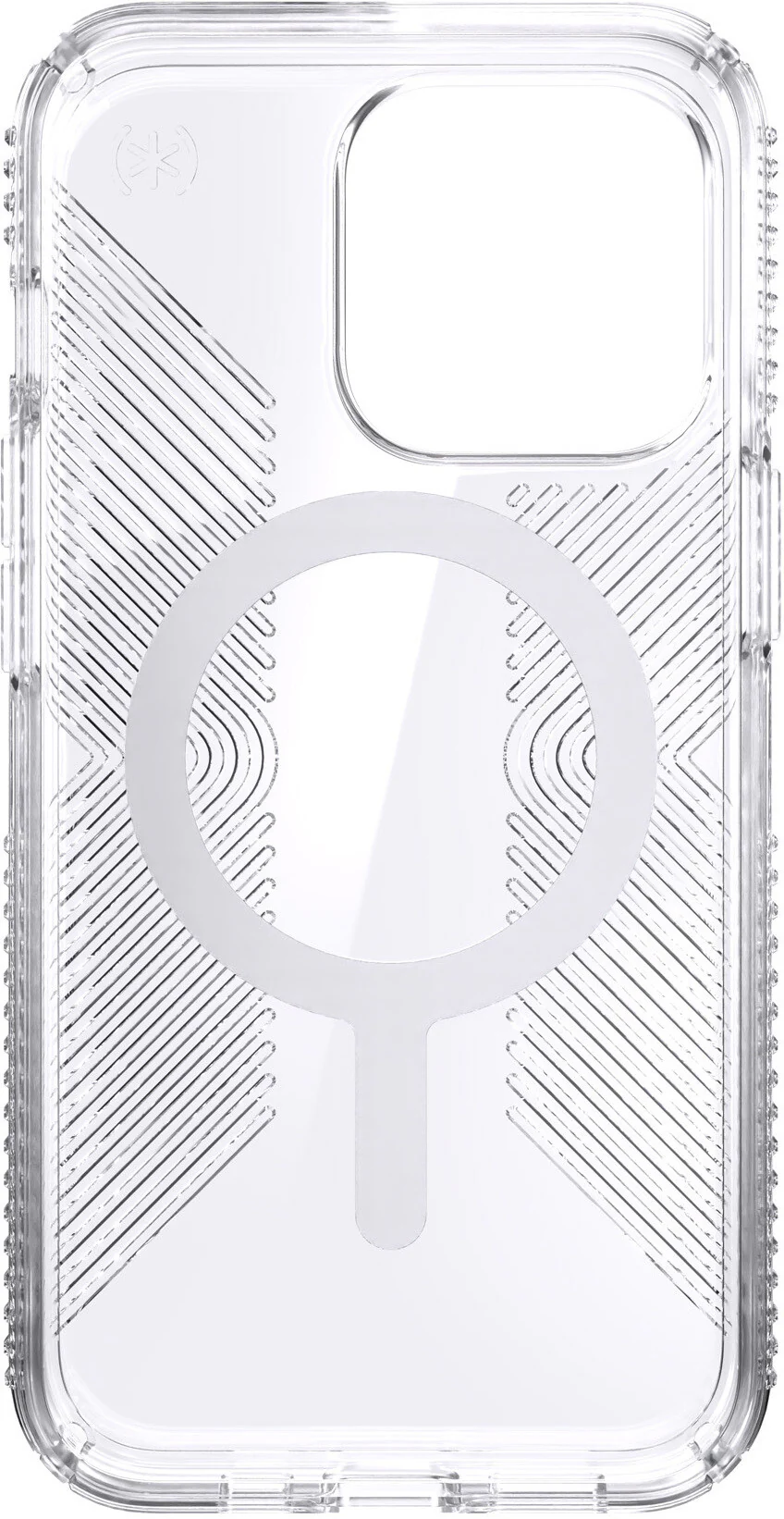 Speck Presidio Perfect Clear Grip with MagSafe for iPhone 13 Pro in Transparent - Image 5