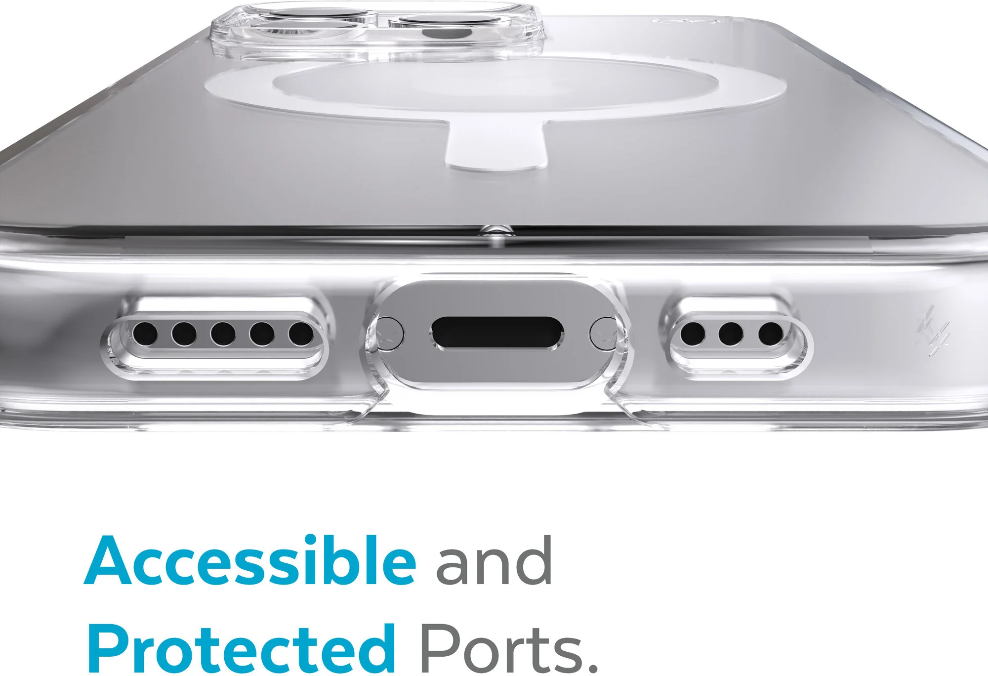 Speck Presidio Perfect Clear with MagSafe for iPhone 13 Pro in Transparent - Image 8