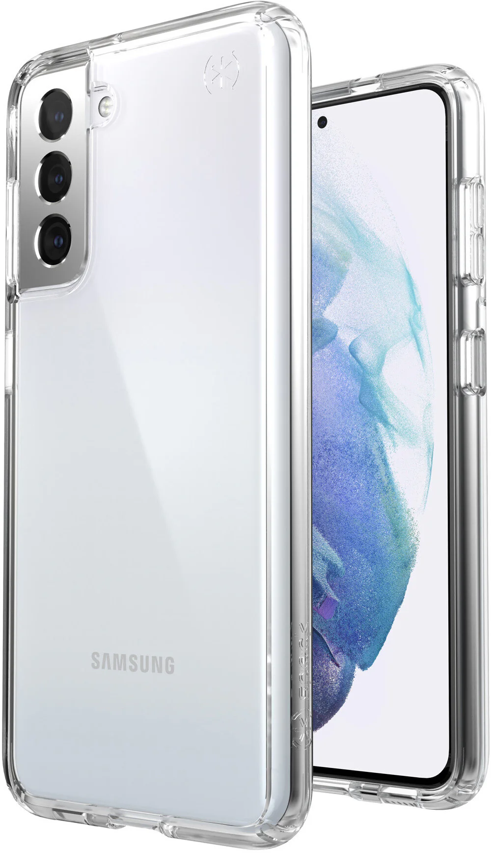 Speck Presidio Perfect Clear with Microban for Galaxy S21 in Transparent - Image 5