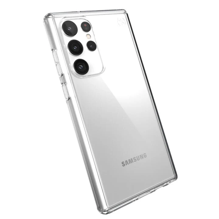 Speck Presidio Perfect for Galaxy S22 Ultra in Transparent
