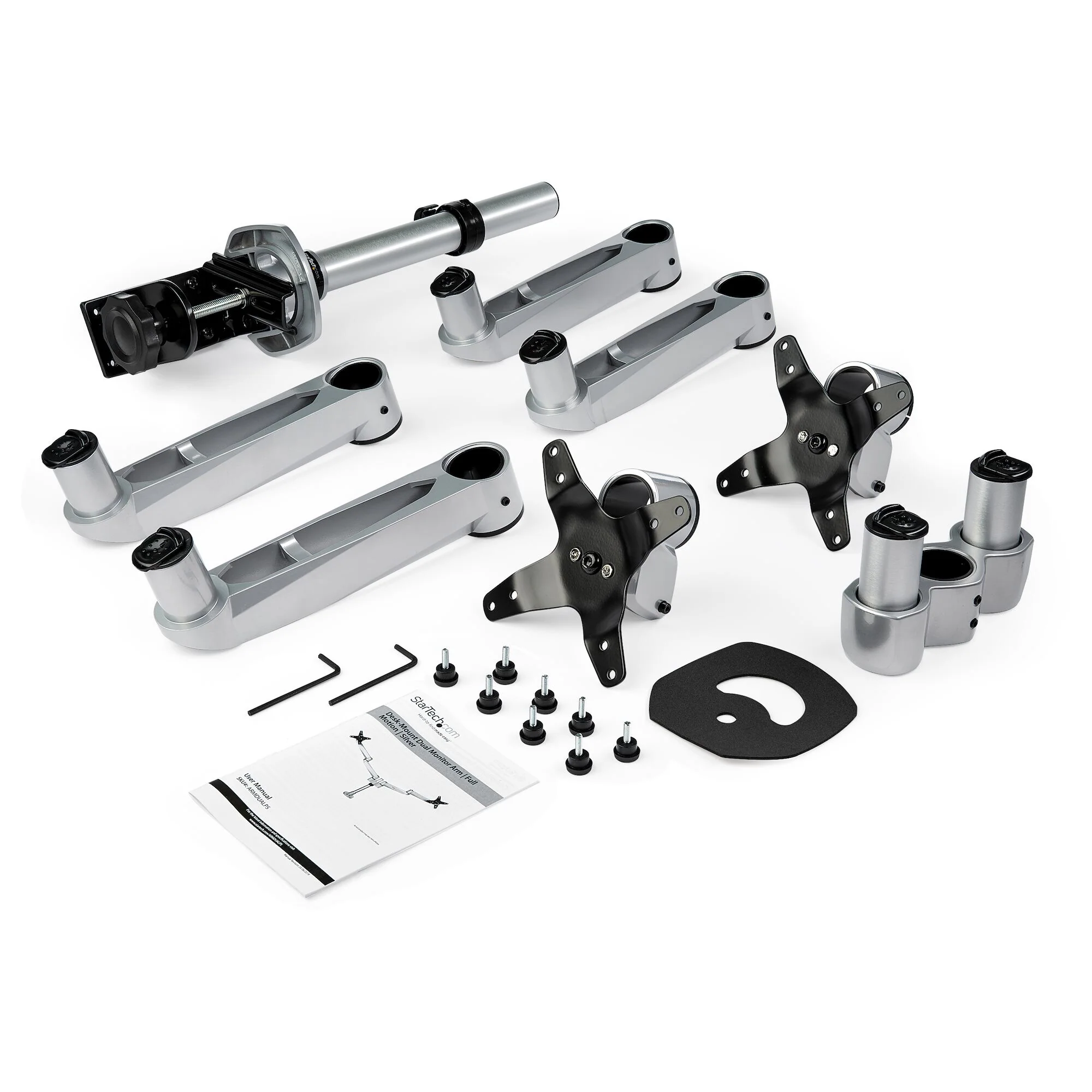 StarTech.com ARMDUALPS - Desk monitor mount for 33 cm (13") to 68.6 cm (27") - Image 17