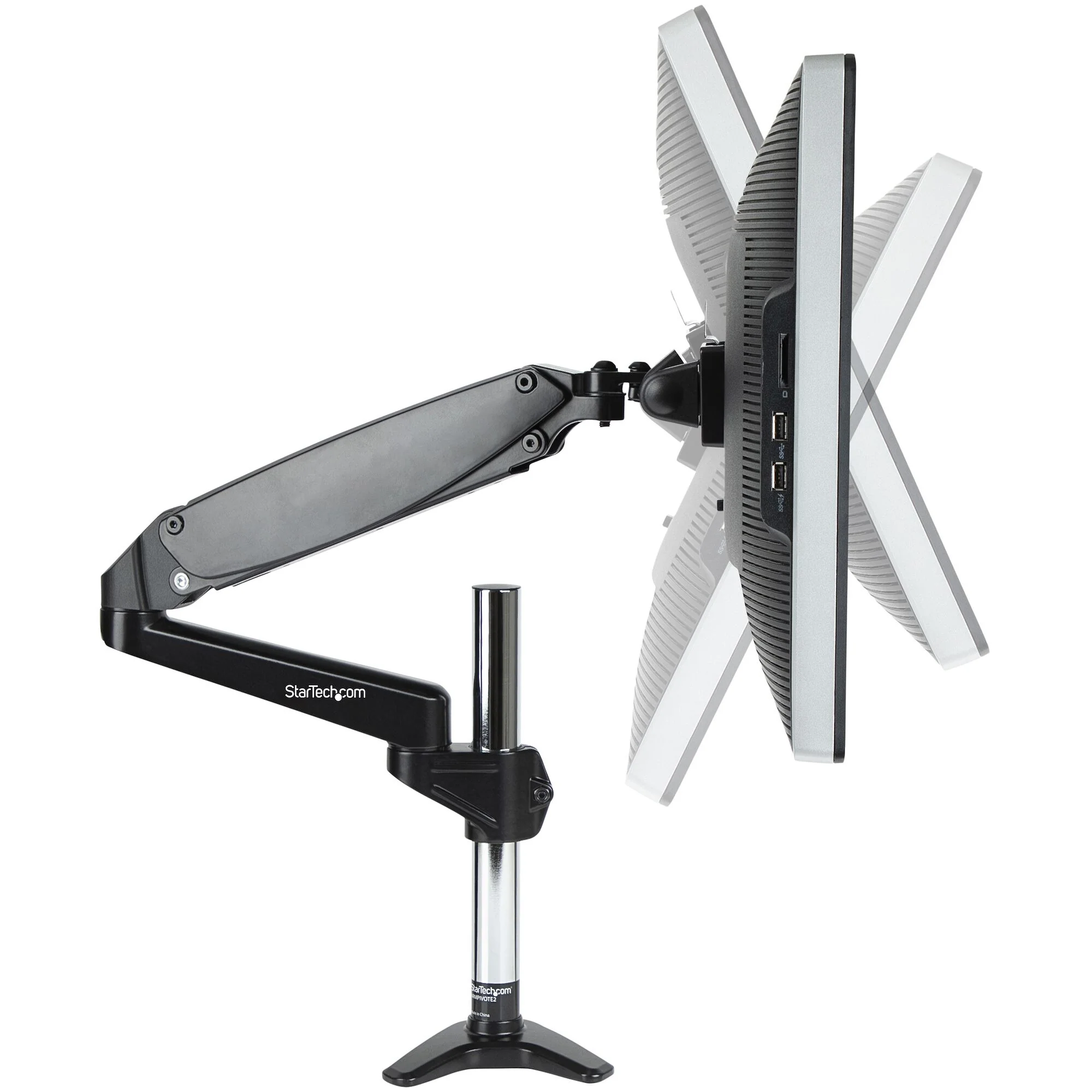 StarTech.com ARMPIVOTE2 - Desk monitor mount for 81.3 cm (32") to 124.5 cm (49") - Image 4