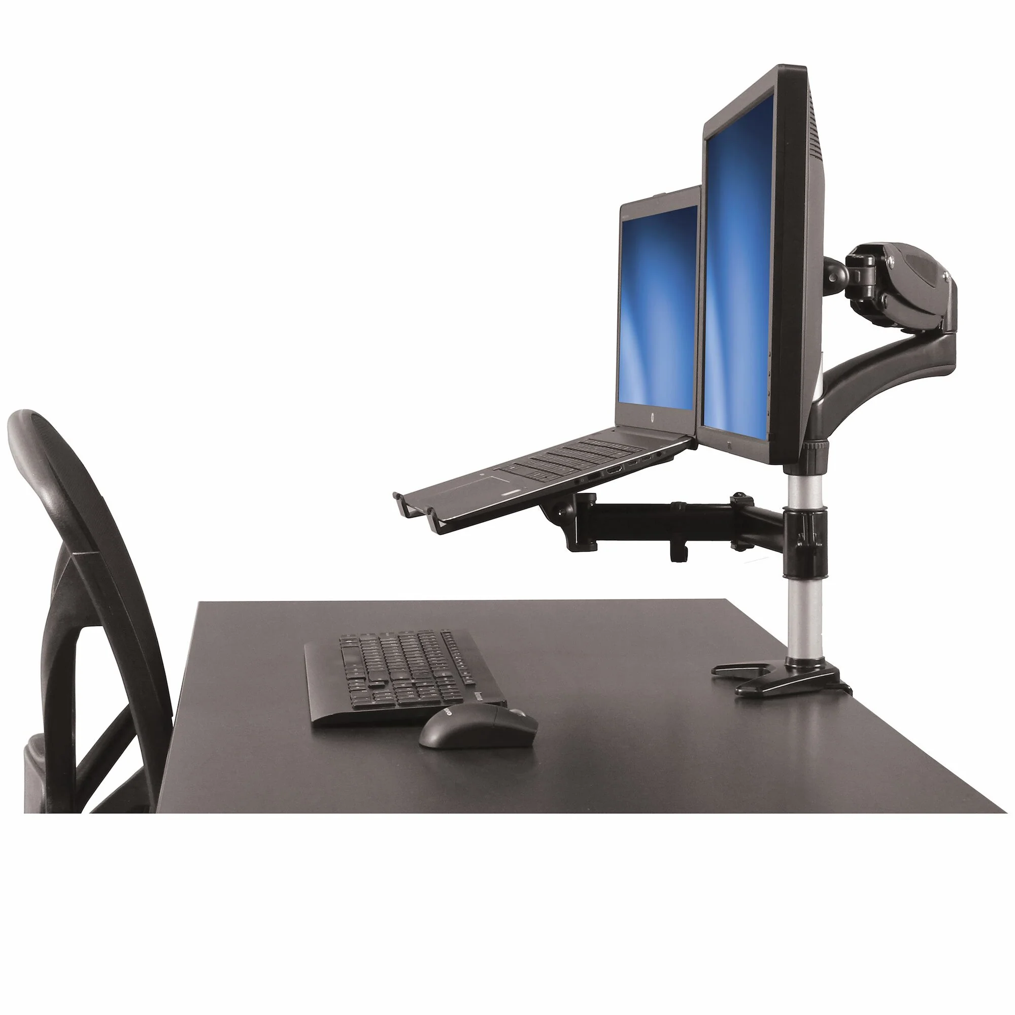 StarTech.com ARMUNONB - Desk monitor / laptop mount for 38.1 cm (15") to 68.6 cm (27") - Image 6