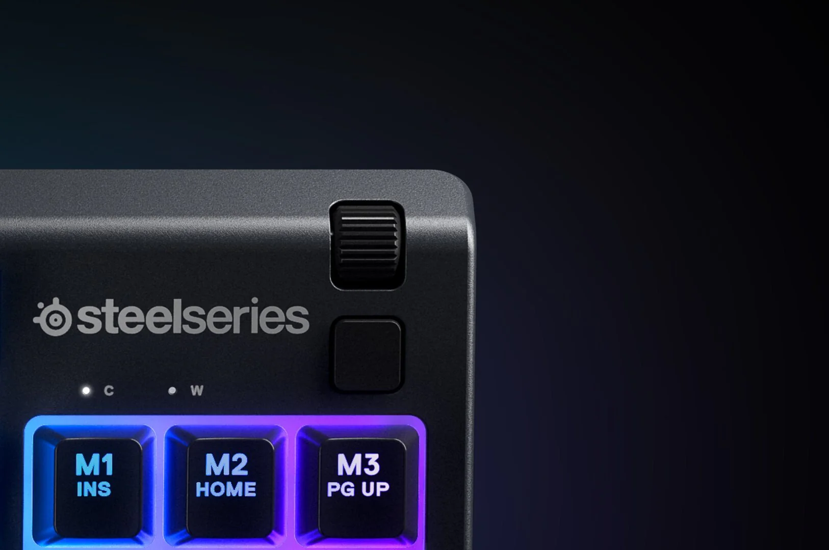Steelseries Apex 3 TKL - USB Wired RGB Membrane Gaming Keyboard in Black (QWERTY UK) - Image 2