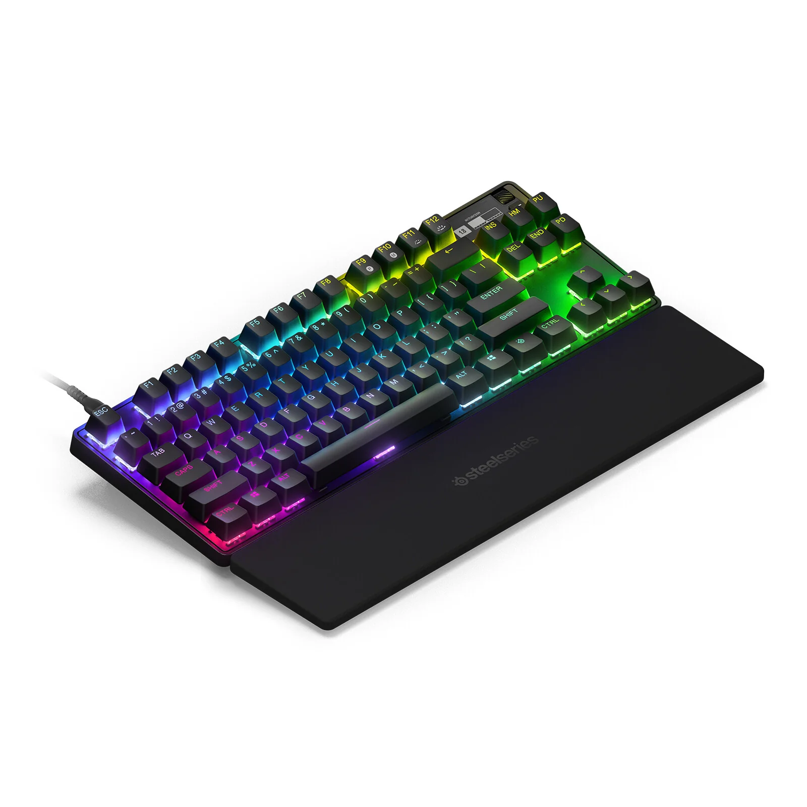 Steelseries APEX PRO TKL - USB Wired RGB Mechanical Gaming Keyboard in Grey (QWERTY UK) - Image 3