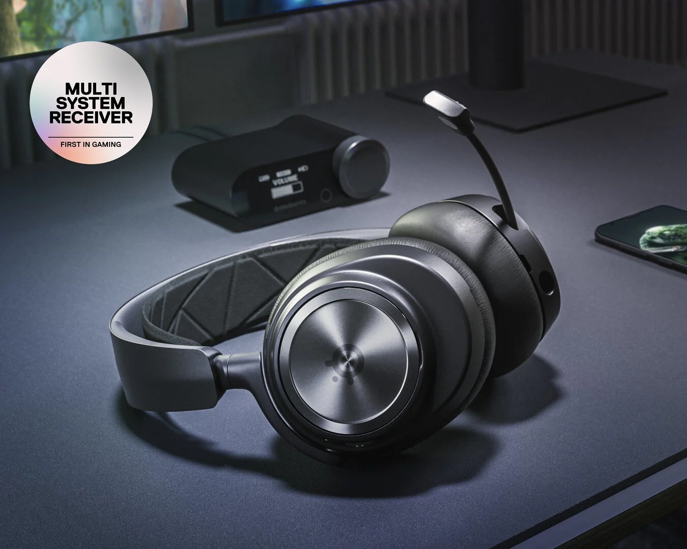 Steelseries Arctis Nova Pro - Wireless Bluetooth Gaming Headset in Black - Image 5