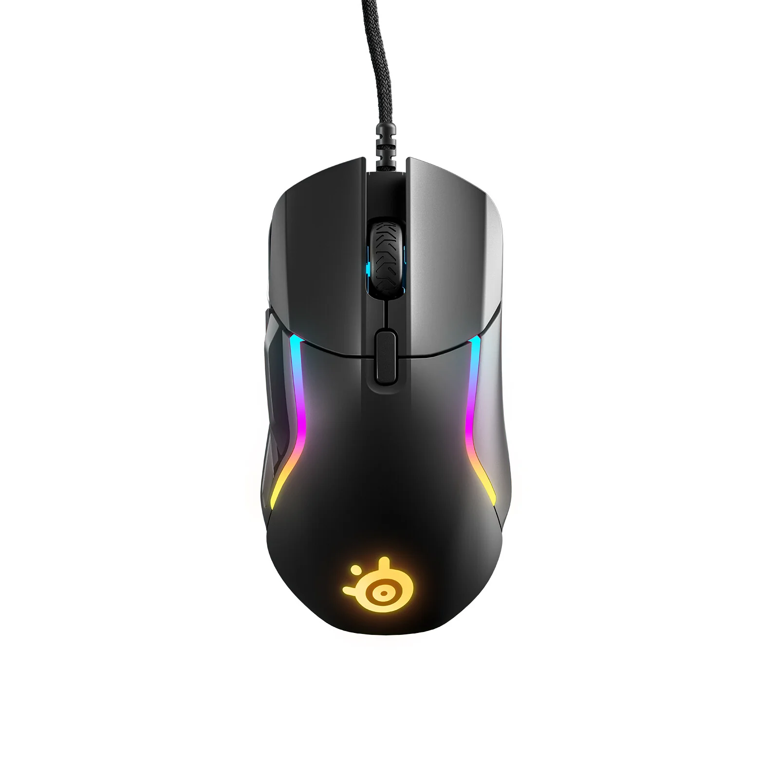 Steelseries Rival 5 - Wired USB Type-A Optical Gaming Mouse in Black / Grey - 18,000 DPI