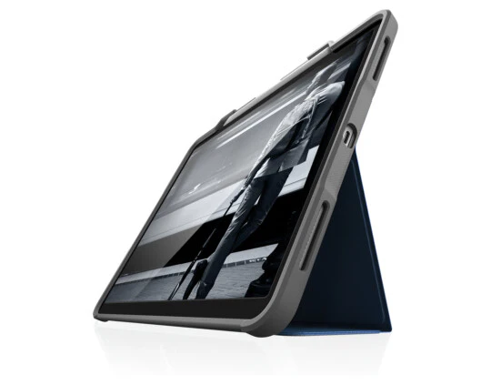 STM Dux Plus Cover for 11" iPad Pro in Blue / Grey - Image 2
