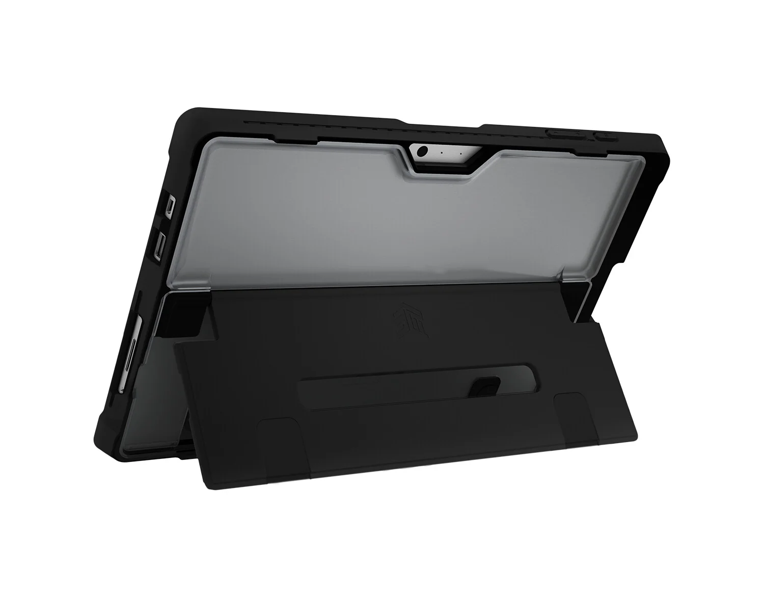 STM Dux Shell Cover for Microsoft Surface Pro 7 in Black - Image 2