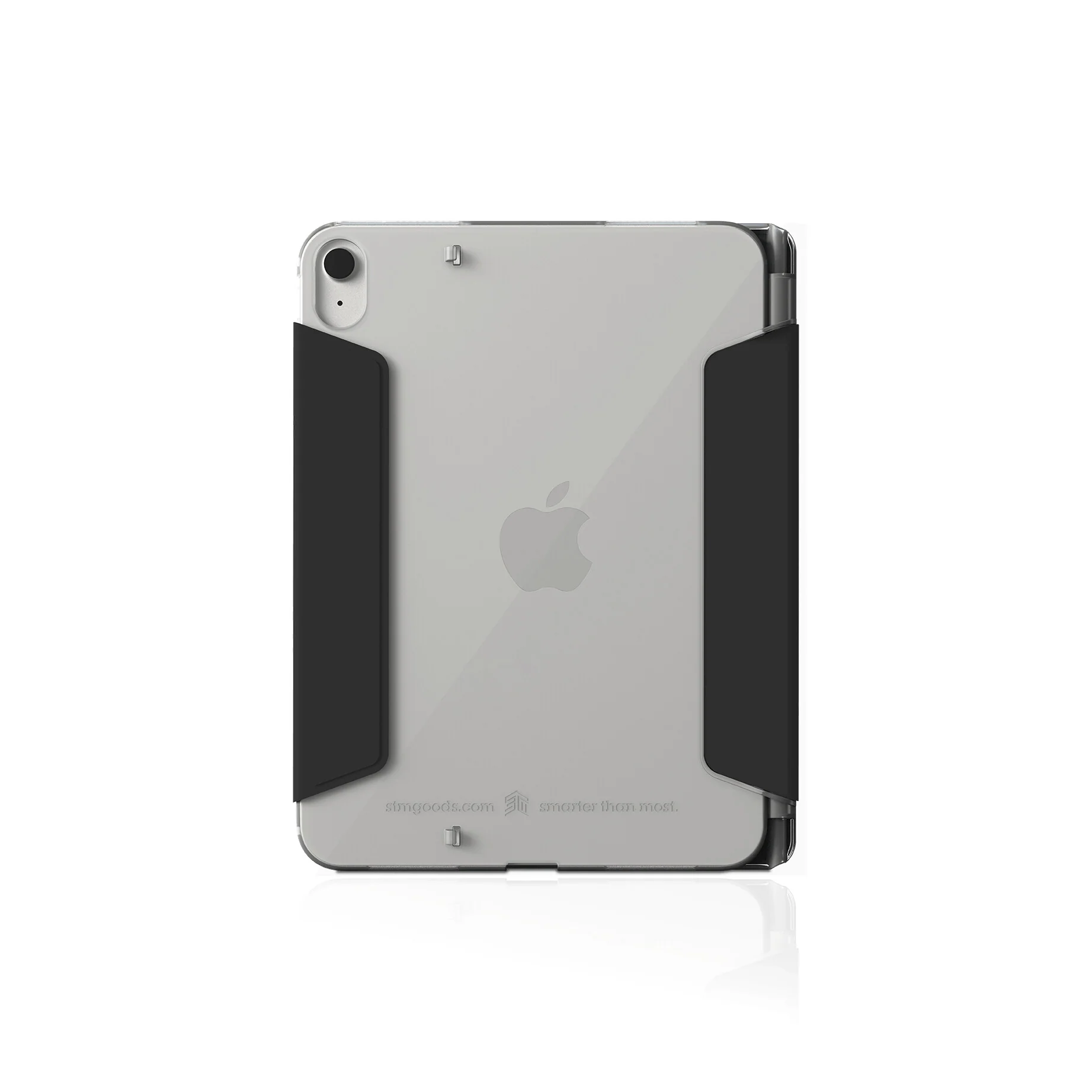 STM Studio Folio Case for 10.9" iPad in Black / Transparent - Image 2