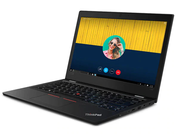 ThinkPad Lenovo L390 Laptop - 33.8 cm (13.3") - Intel® Core™ i5-8365U - 16 GB DDR4-SDRAM - 256 GB SSD - Wi-Fi 5 - Windows 10 Pro - Black - Refurbished - Image 2