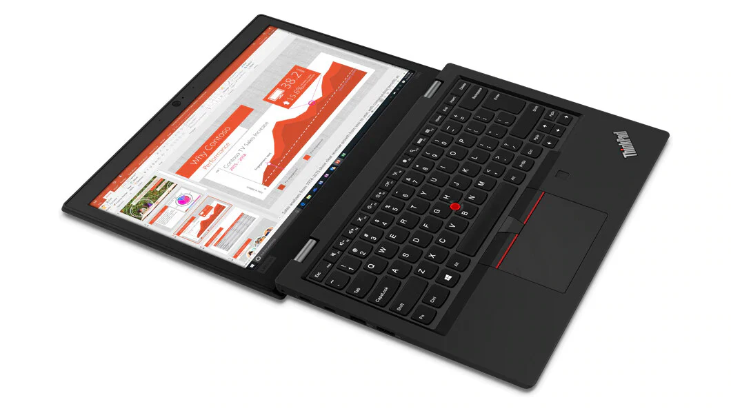 ThinkPad Lenovo L390 Laptop - 33.8 cm (13.3") - Intel® Core™ i5-8365U - 16 GB DDR4-SDRAM - 256 GB SSD - Wi-Fi 5 - Windows 10 Pro - Black - Refurbished - Image 3