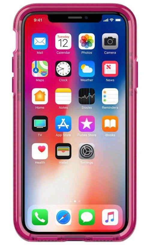 Tech21 Evo Check for iPhone X in Fuchsia - Image 2