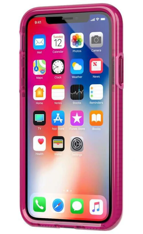 Tech21 Evo Check for iPhone X in Fuchsia - Image 3