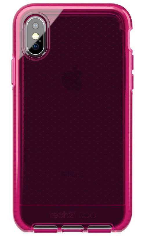 Tech21 Evo Check for iPhone X in Fuchsia - Image 5