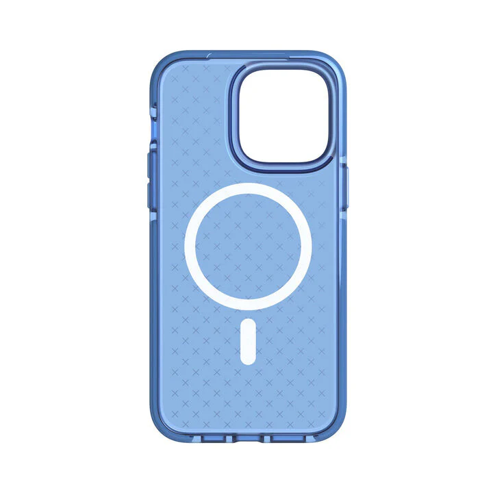 Tech21 Evo Check with MagSafe for iPhone 14 Pro Max in Tranquil Blue - Image 2