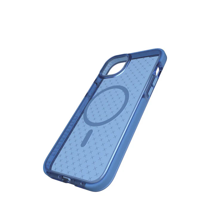 Tech21 Evo Check with MagSafe for iPhone 14 Plus in Tranquil Blue - Image 3