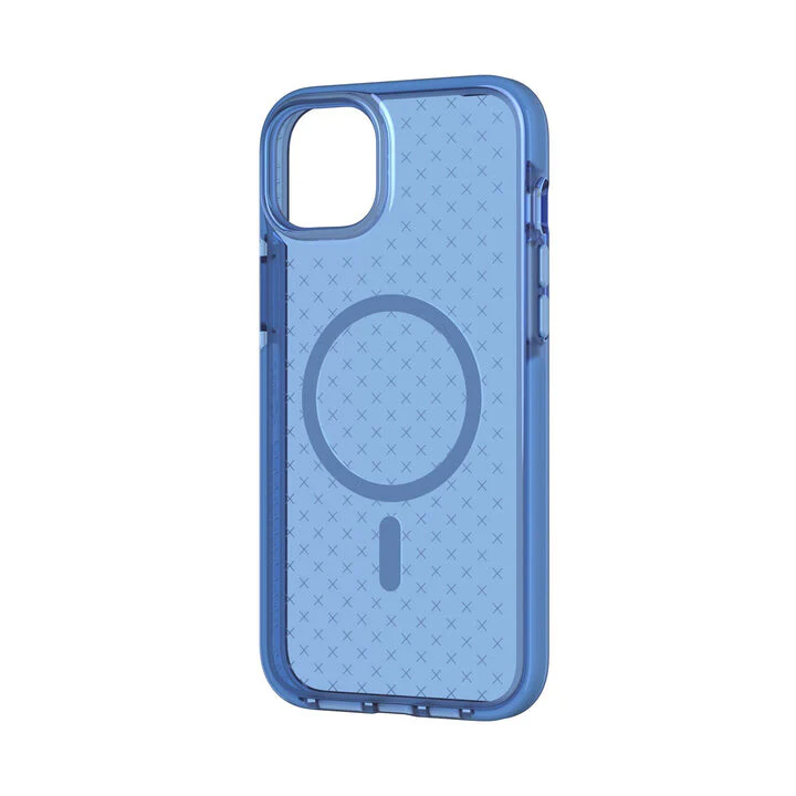 Tech21 Evo Check with MagSafe for iPhone 14 Plus in Tranquil Blue - Image 5