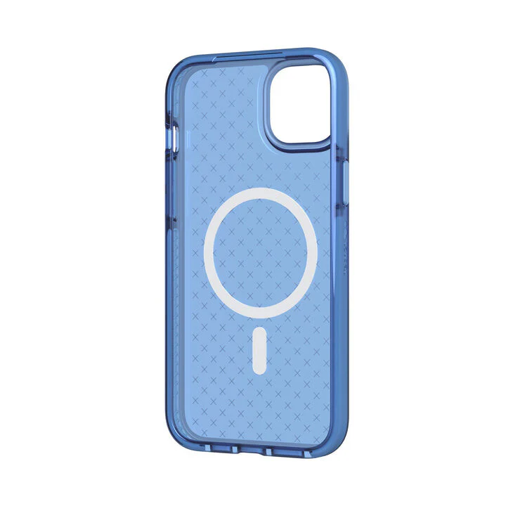 Tech21 Evo Check with MagSafe for iPhone 14 Plus in Tranquil Blue - Image 6