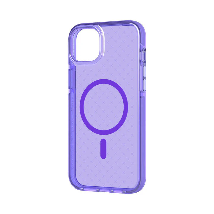 Tech21 Evo Check with MagSafe for iPhone 14 Plus in Wondrous Purple - Image 5