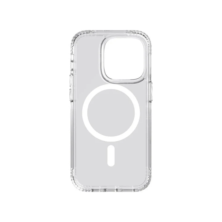 Tech21 Evo Clear with MagSafe for iPhone 14 Pro in Transparent - Image 2