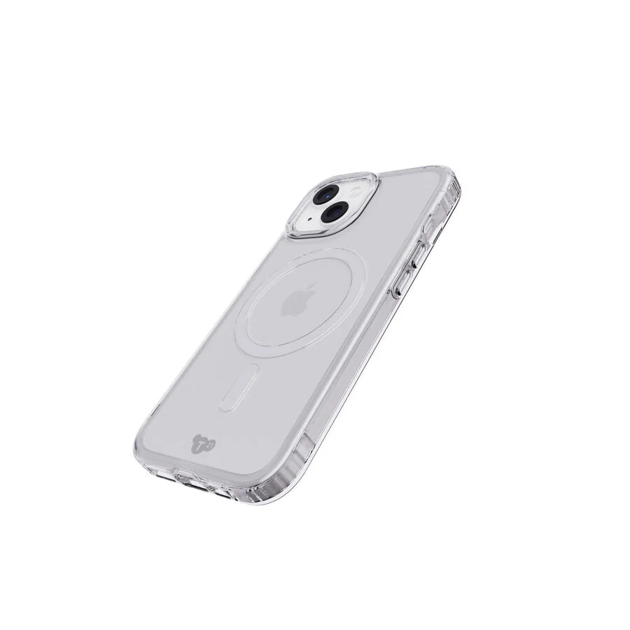 Tech21 Evo Clear with MagSafe for iPhone 15 in Transparent - Image 3
