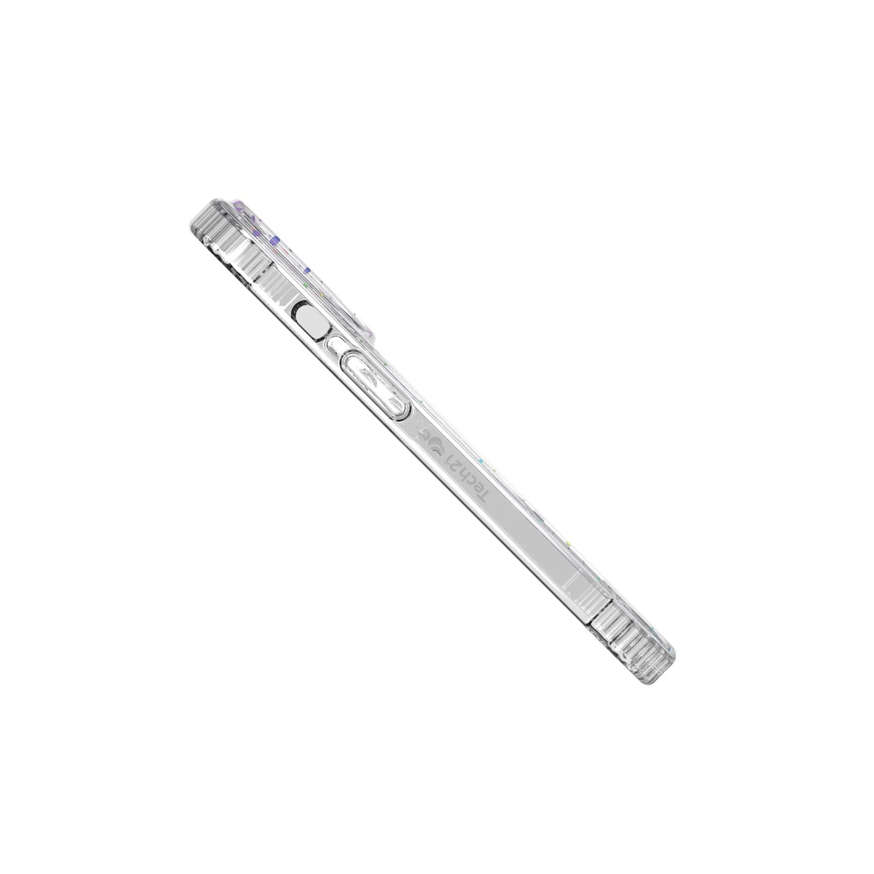 Tech21 Evo Sparkle with MagSafe for iPhone 14 Pro in Transparent - Image 4