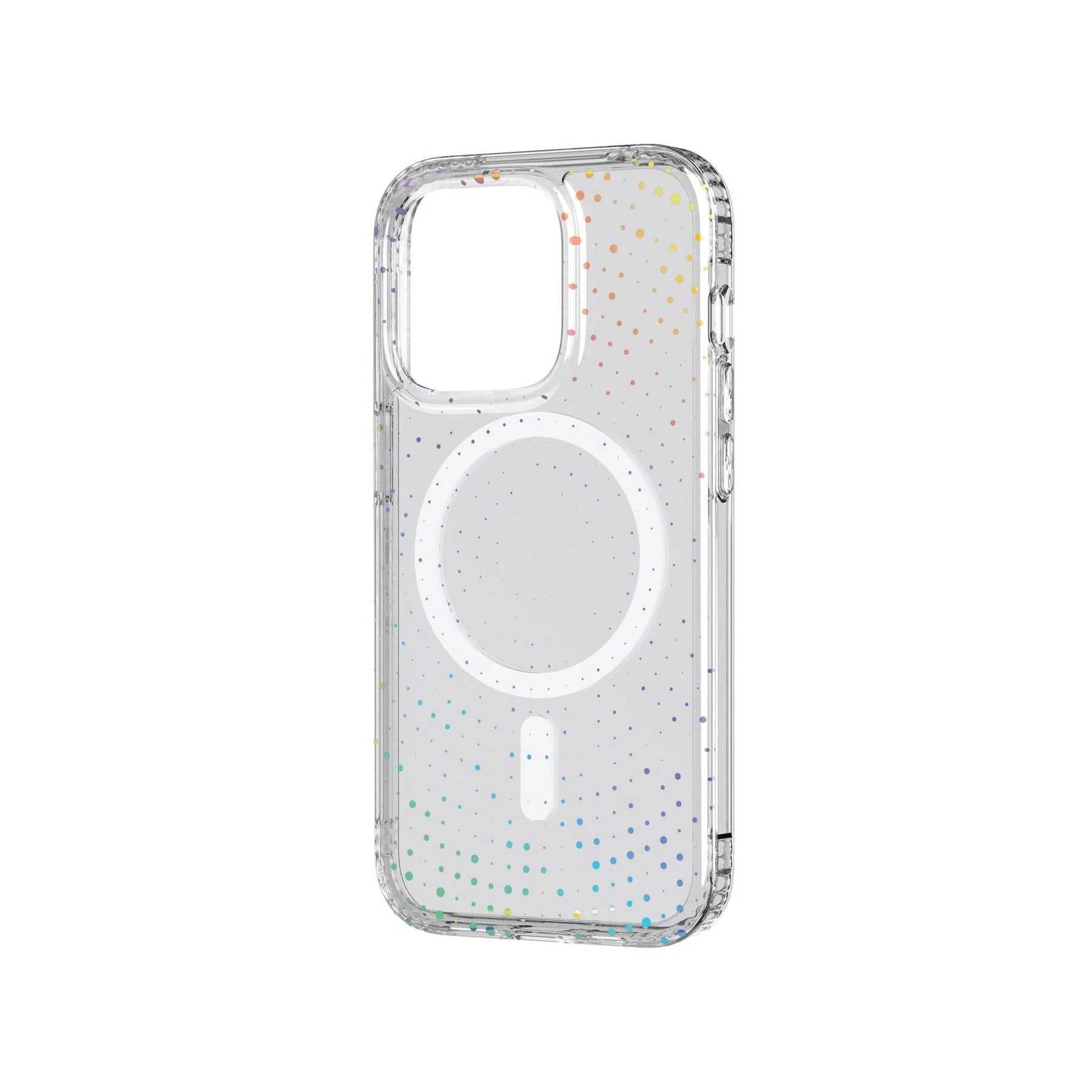 Tech21 Evo Sparkle with MagSafe for iPhone 14 Pro in Transparent - Image 5