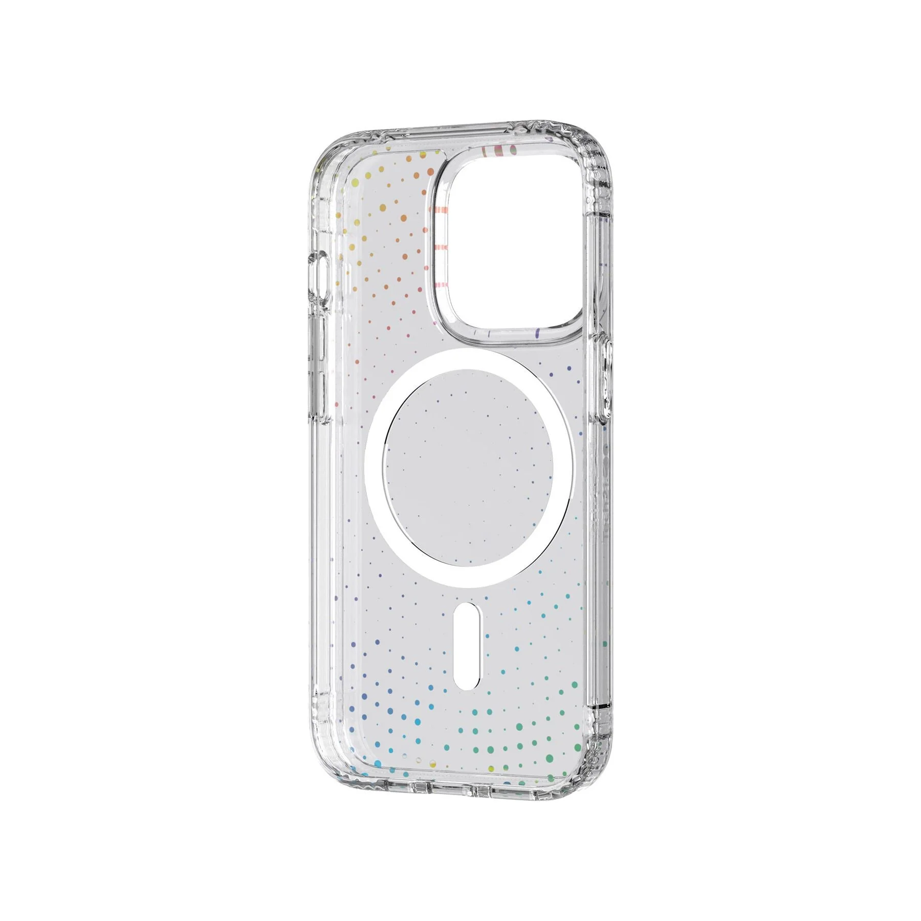 Tech21 Evo Sparkle with MagSafe for iPhone 14 Pro in Transparent - Image 6