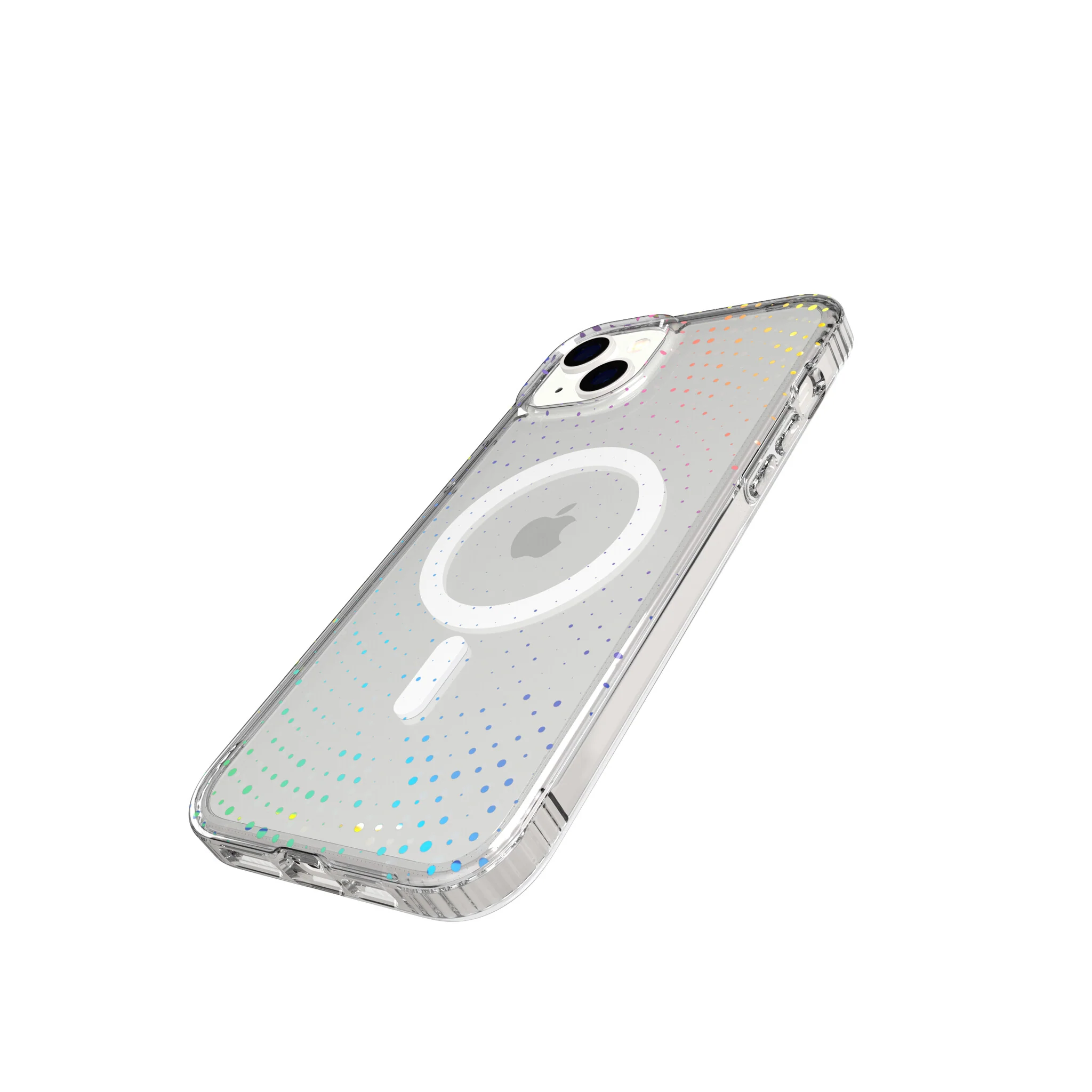 Tech21 Evo Sparkle with MagSafe for iPhone 14 Plus in Transparent - Image 3