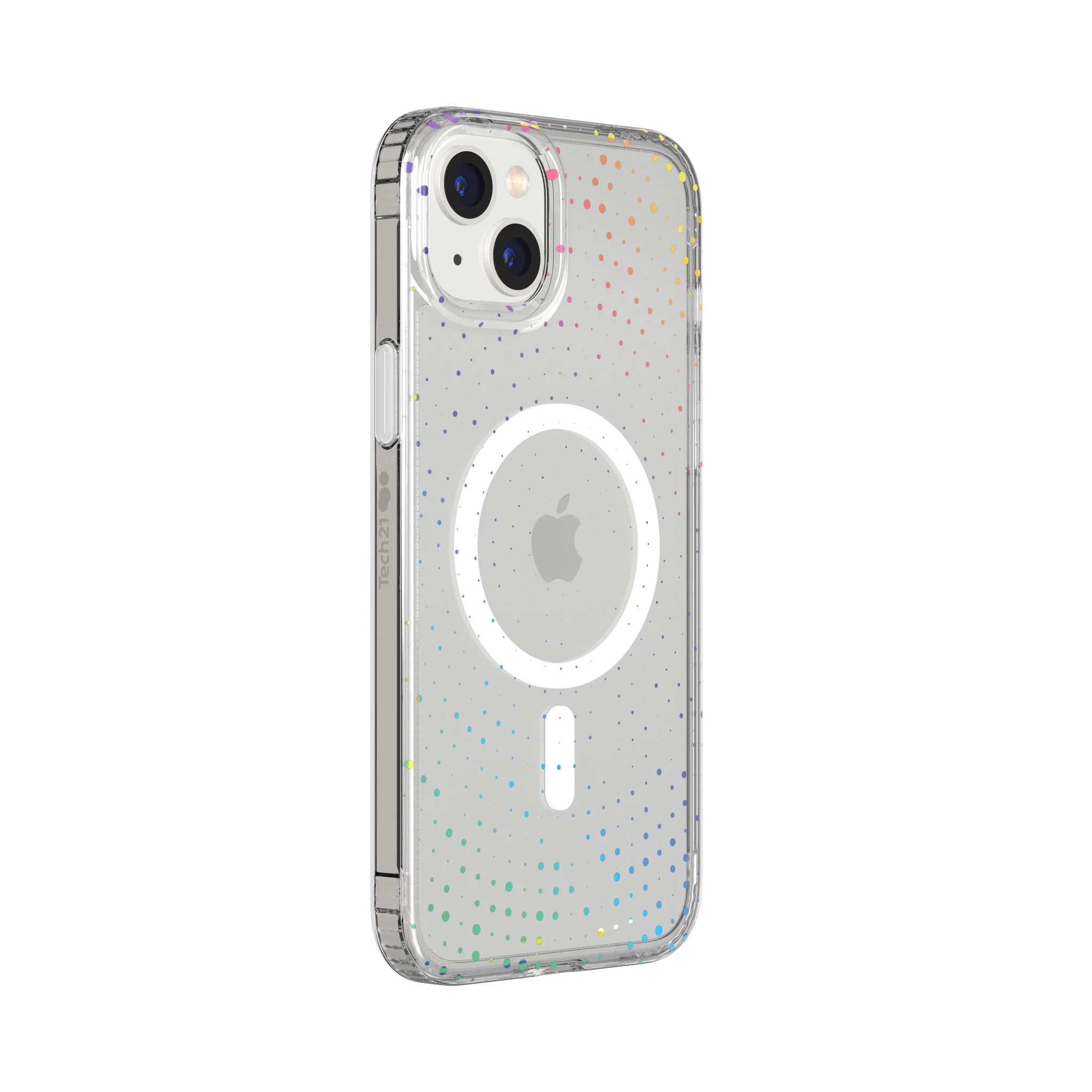 Tech21 Evo Sparkle with MagSafe for iPhone 14 Plus in Transparent - Image 7