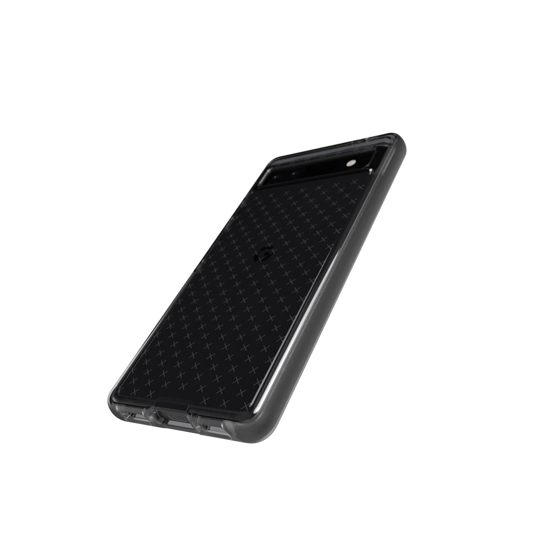 Tech21 Pure Clear for Google Pixel 6a in Smokey Black - Image 3