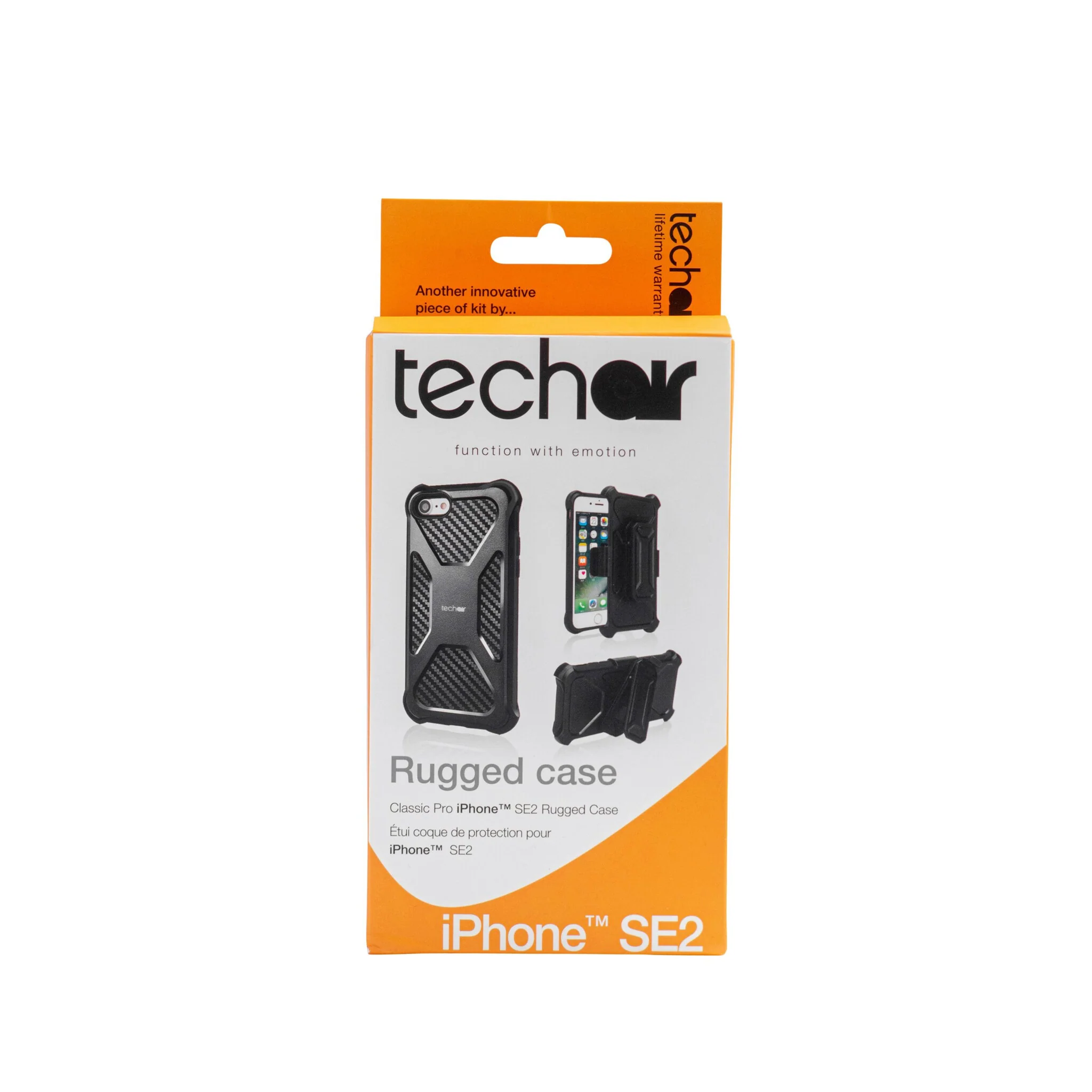 Techair Classic Pro - Rugged Phone Case for iPhone SE2 in Black - Image 5