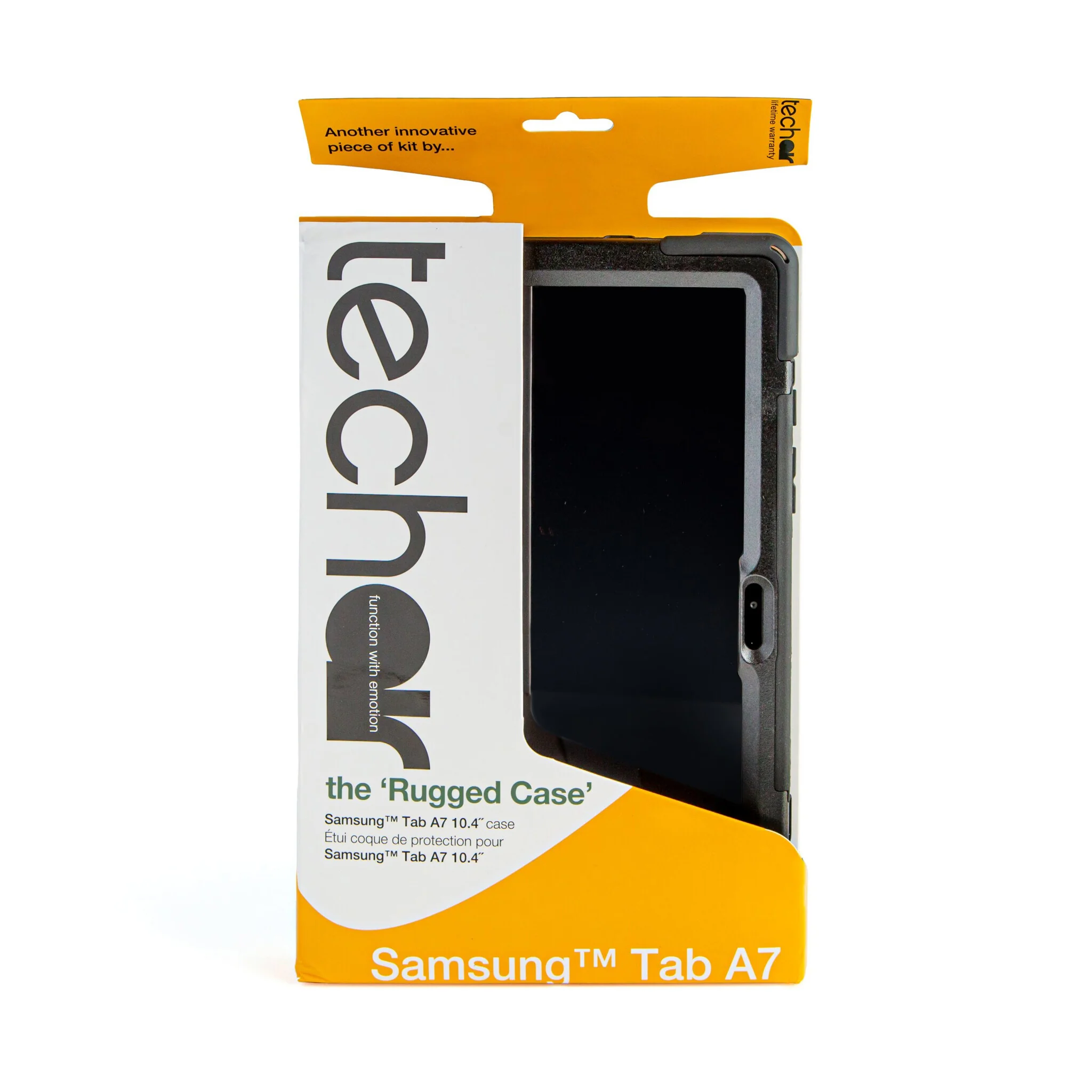 Techair Rugged Case for Galaxy Tab A7 in Black - Image 6
