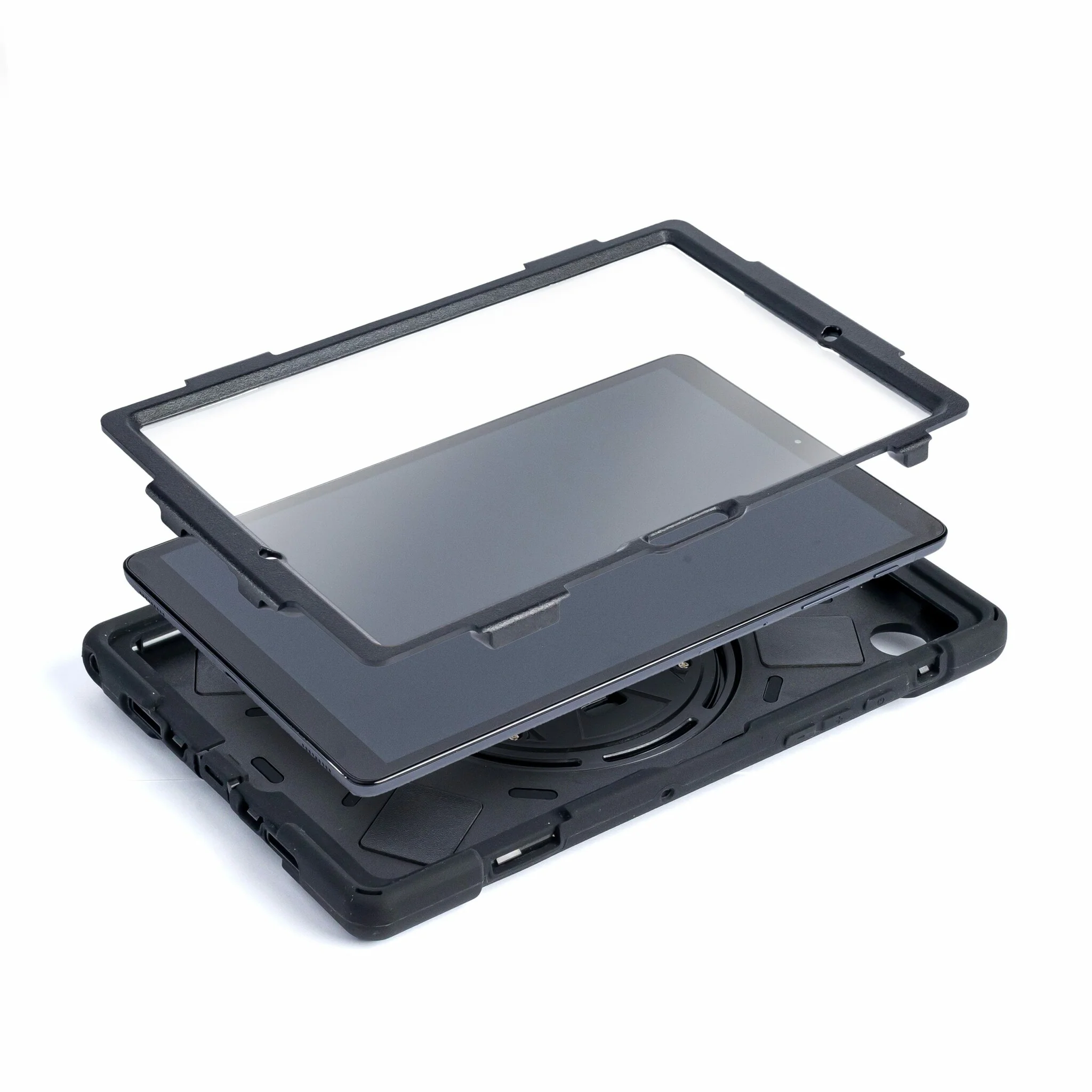 Techair Rugged Case for Galaxy Tab A9+ in Black - Image 4