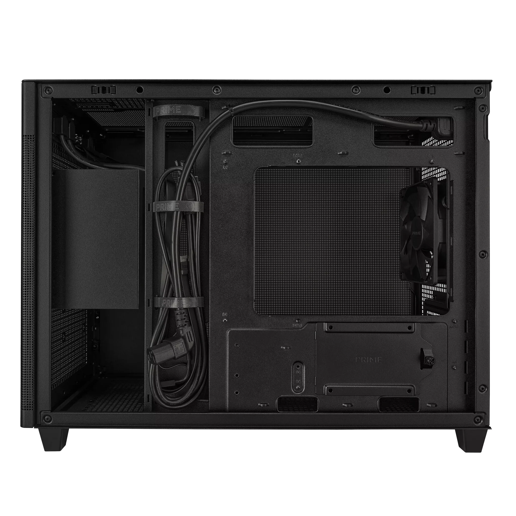 Asus Prime AP201 - MicroATX Mini Tower Case in Black - Image 5