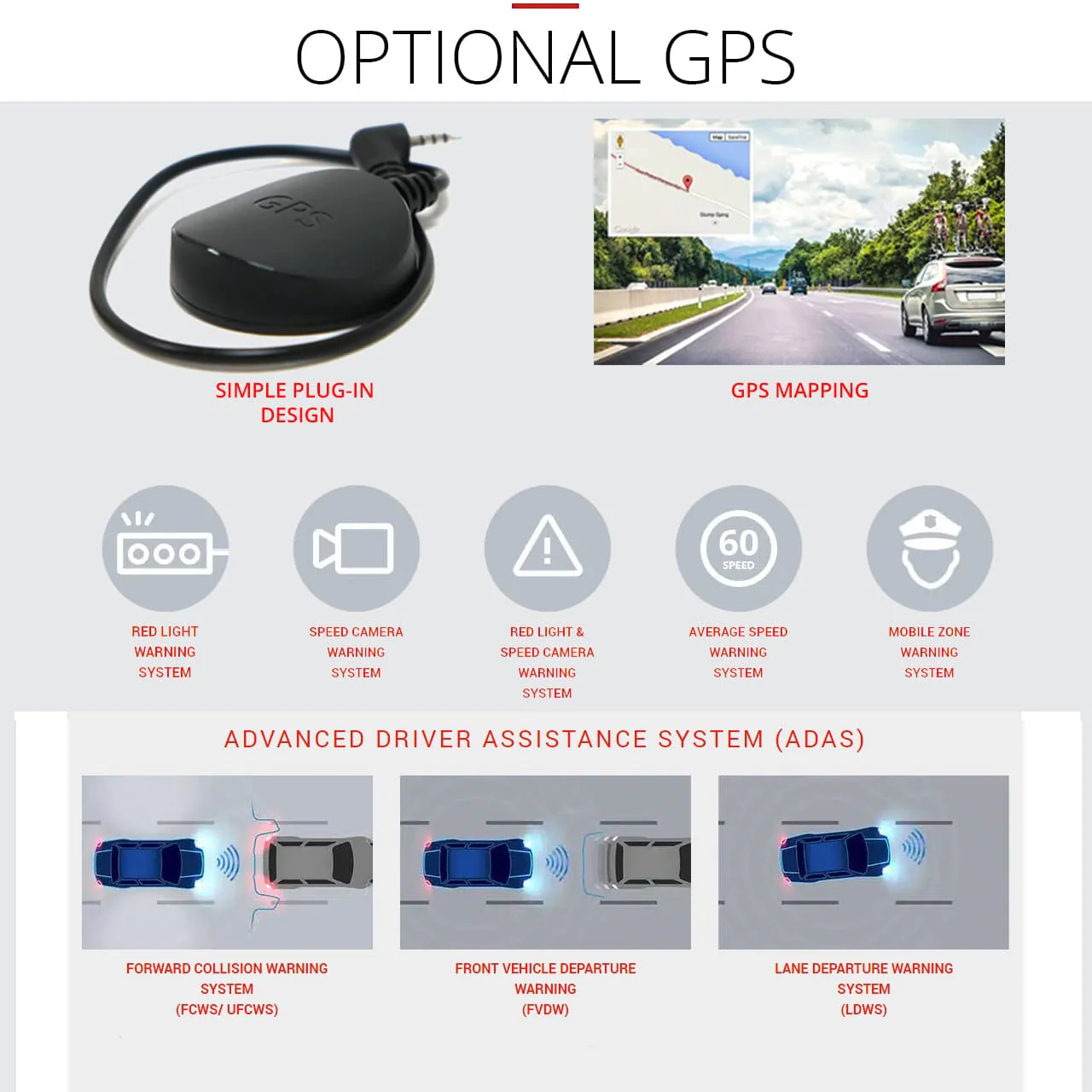 Thinkware Q200 - Dual Lead Front & Rear Dashcam with GPS antenna - Image 3
