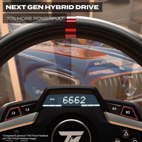 Thrustmaster T-248 - USB Wired Steering wheel + Pedals for PC / PS3 / PS4 / PS5 - Image 8