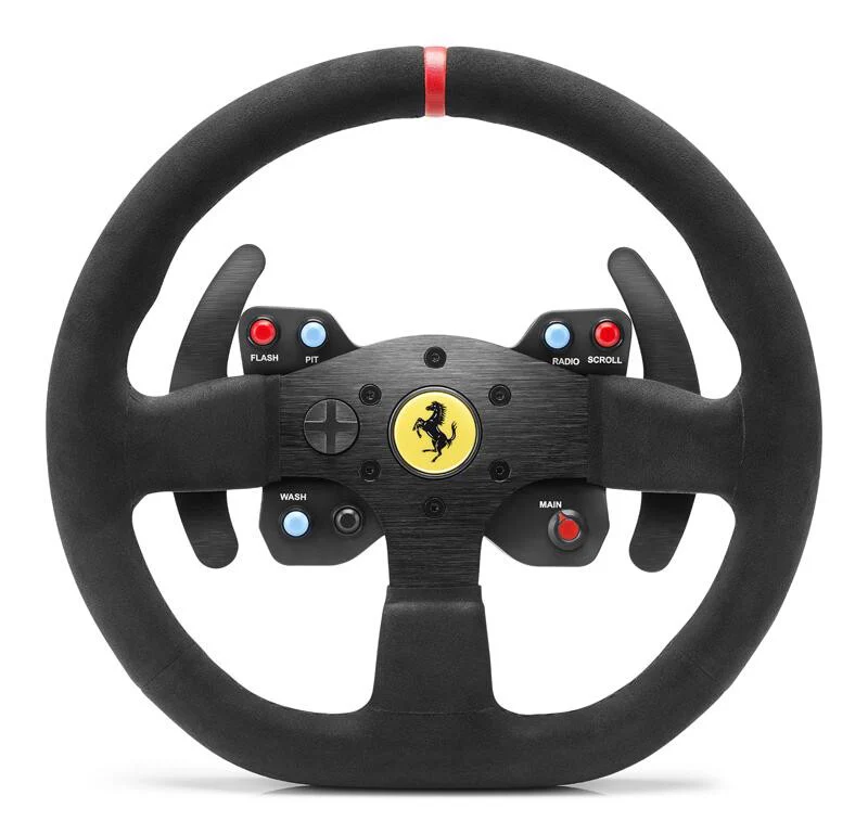 Thrustmaster T300 Ferrari "Alcantara Edition" - USB Wired Steering wheel + Pedals for PC / PS4 / PS3 - Image 9