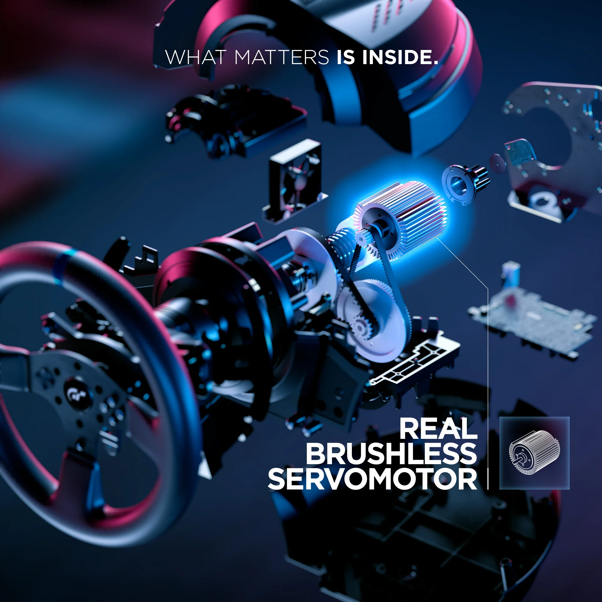 Thrustmaster T300 RS "GT Edition" - USB Wired Steering wheel + Pedals for PC / PS4 - Image 10