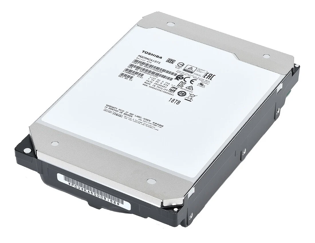 Toshiba MG09 - 7.2K RPM 3.5" Serial ATA III HDD - 18 TB