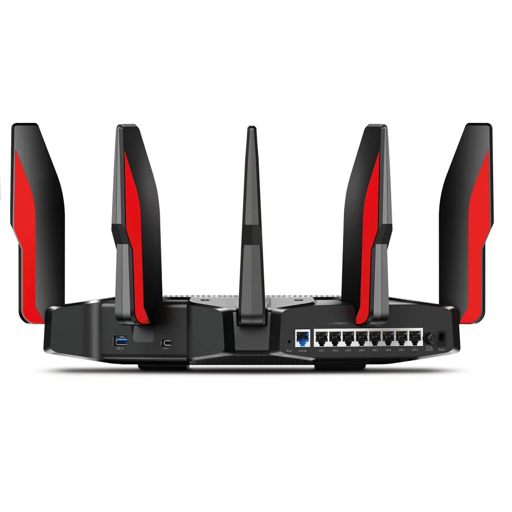 TP-Link Archer AX11000 - Gigabit Ethernet Tri-band (2.4 GHz / 5 GHz / 5 GHz) wireless router in Black - Image 4