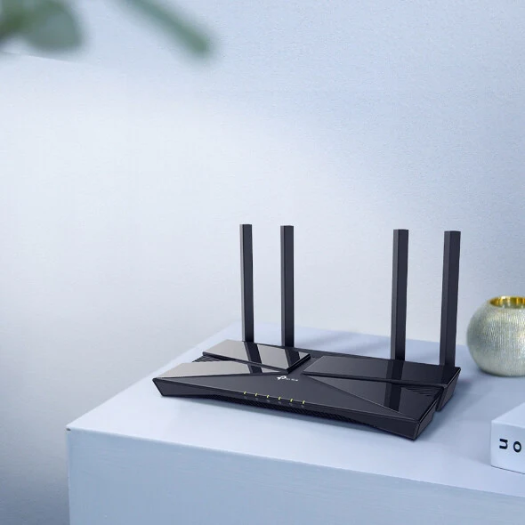 TP-Link Archer AX1800 - Gigabit Ethernet Dual-band (2.4 GHz / 5 GHz) Wi-Fi 6 wireless router in Black - Image 7