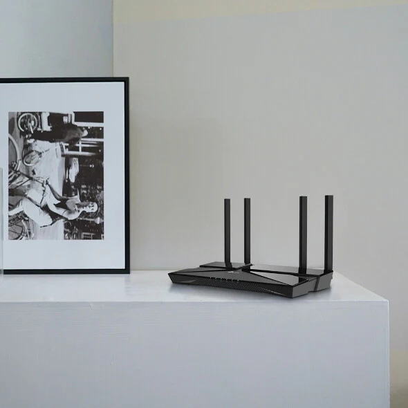 TP-Link Archer AX1800 - Gigabit Ethernet Dual-band (2.4 GHz / 5 GHz) Wi-Fi 6 wireless router in Black - Image 8