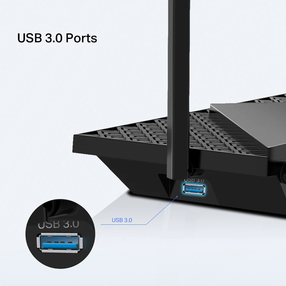 TP-Link Archer AX5400 - Multi-Gigabit Ethernet Dual-band (2.4 GHz / 5 GHz) WiFi 6 Router - Image 2