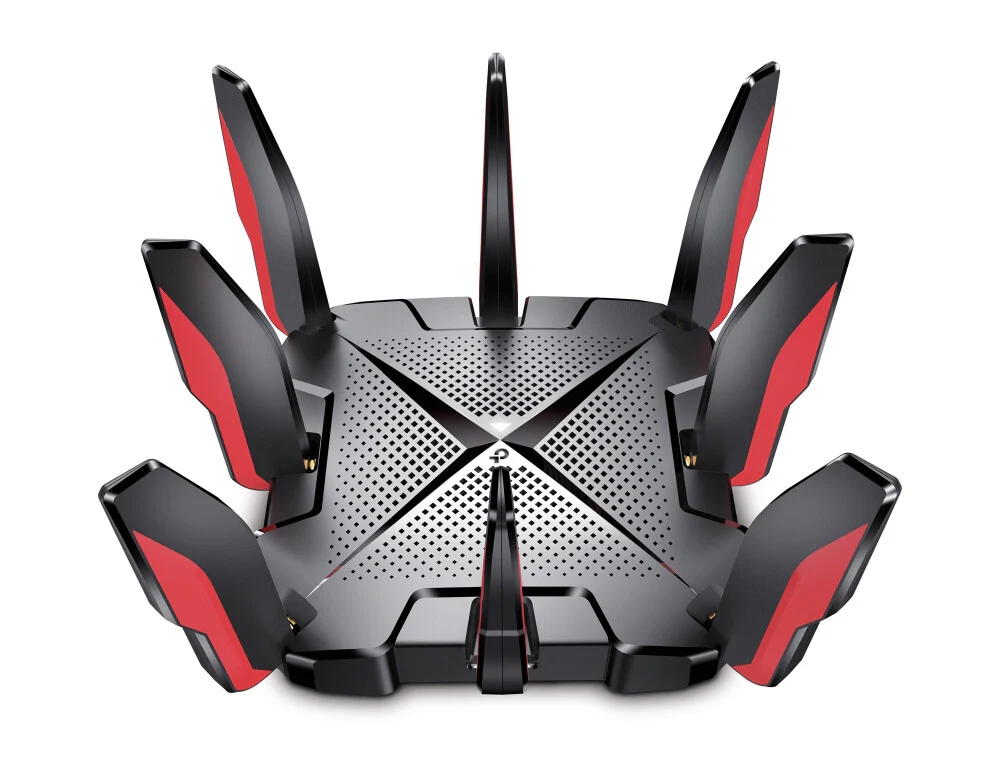 TP-Link Archer AX6600 - 2.5 Gigabit Ethernet Tri-band (2.4 GHz / 5 GHz / 5 GHz) Gaming Router in Black